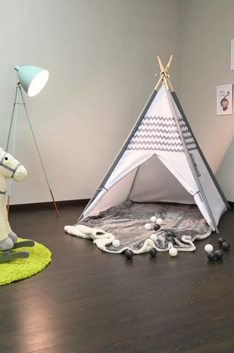 Knorrtoys - Zelt Tipi Zickzack | Teddy Toys Kinderwelt