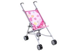 Knorrtoys Puppenbuggy - Sim Colorful Hearts | Teddy Toys Kinderwelt