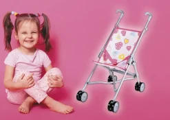 Knorrtoys Puppenbuggy - Sim Colorful Hearts | Teddy Toys Kinderwelt