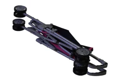 Knorrtoys Puppenbuggy - Sim Flying Hearts Blue-pink | Teddy Toys Kinderwelt