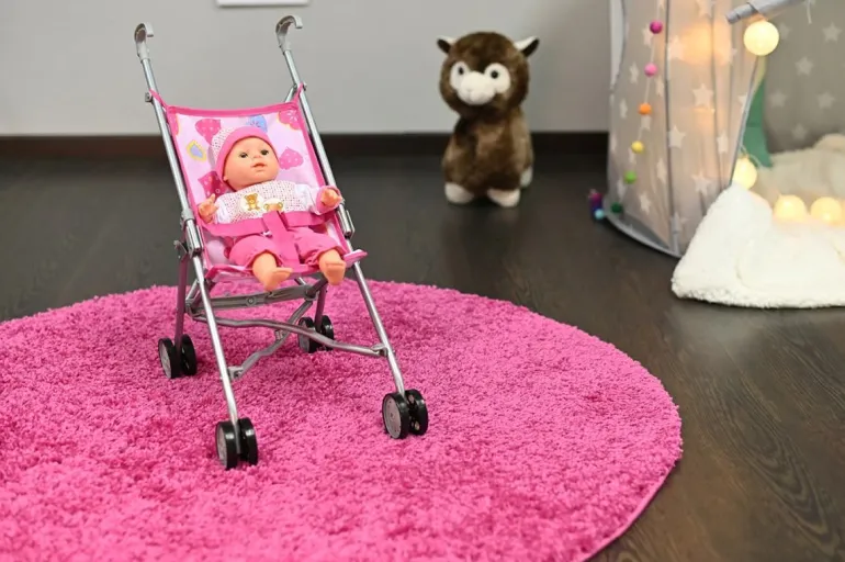 Knorrtoys Puppenbuggy - Sim Colorful Hearts | Teddy Toys Kinderwelt