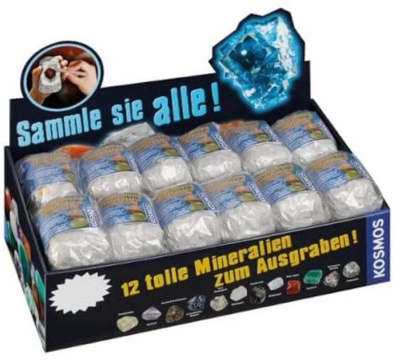 Kosmos - Mineralien & Fossilien zum Ausgraben | Teddy Toys Kinderwelt
