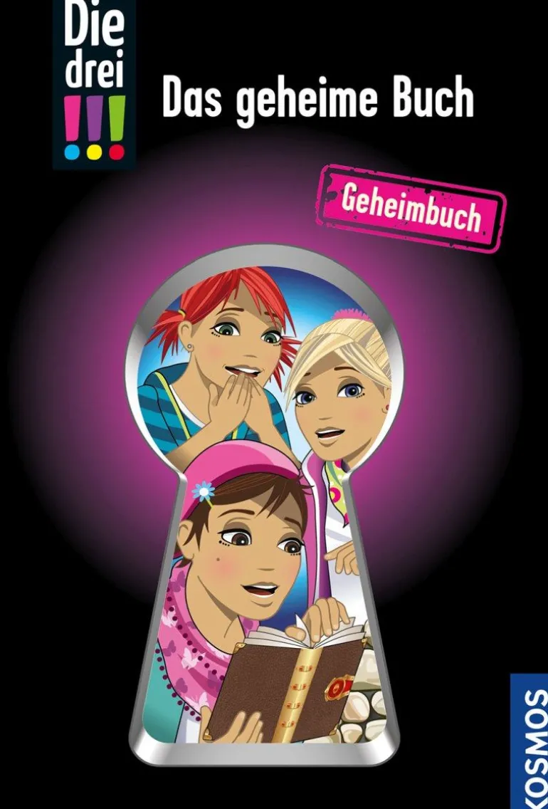 Kosmos Bücher Die drei !!! - Das geheime Buch | Teddy Toys Kinderwelt