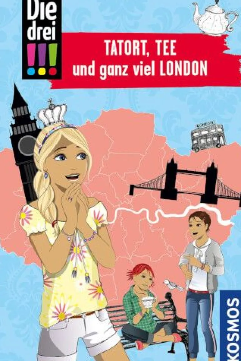 Kosmos Bücher Die drei !!! Reisekrimi - London | Teddy Toys Kinderwelt
