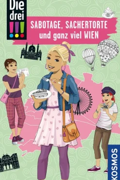 Kosmos Bücher Die drei !!! Reisekrimi - Wien | Teddy Toys Kinderwelt