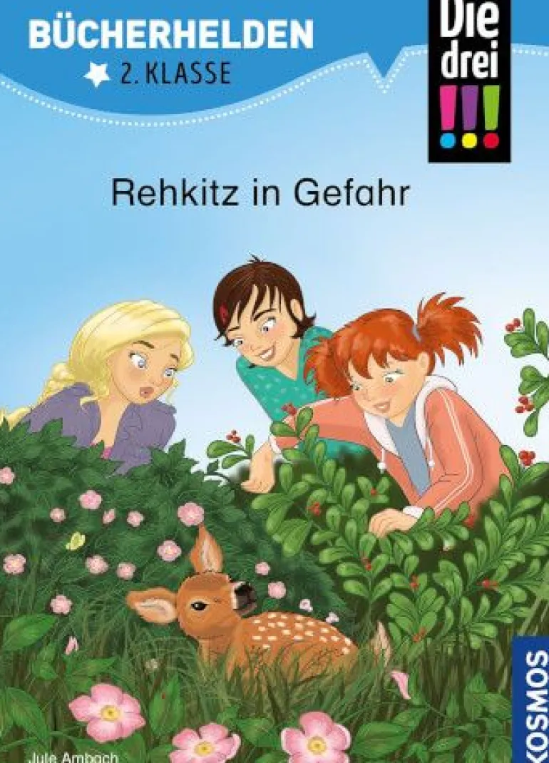 Kosmos Bücherhelden Die drei !!! - Rehkitz in Gefahr | Teddy Toys Kinderwelt