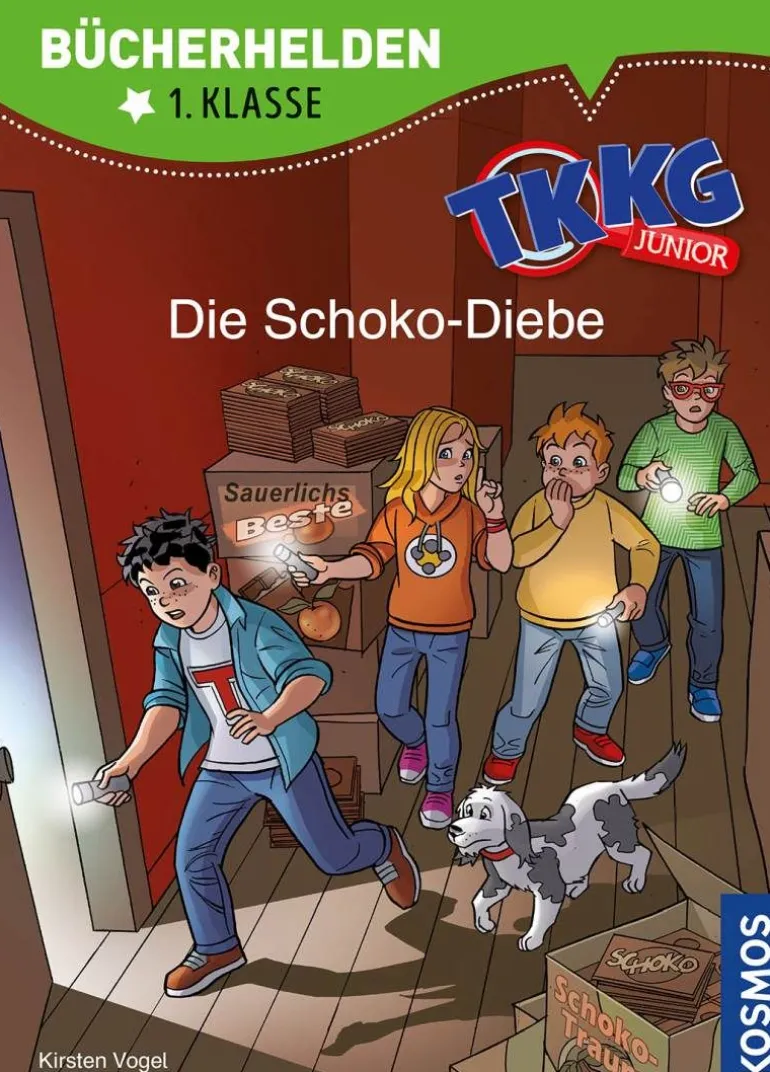 Kosmos Bücherhelden 1.Kl. TKKG Junior Die Schoko-Diebe | Teddy Toys Kinderwelt
