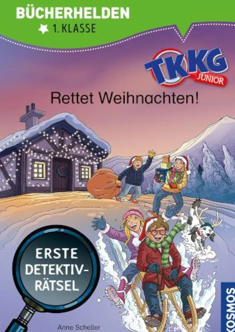 Kosmos Bücherhelden 1.Klasse TKKG Junior Rettet Weihnachten | Teddy Toys Kinderwelt