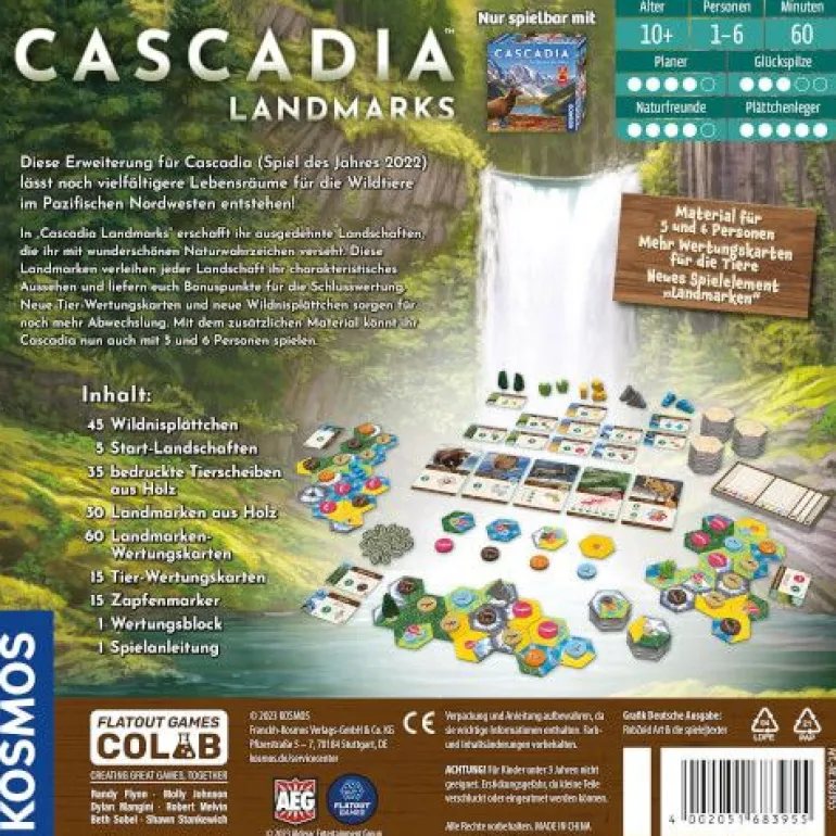Kosmos Cascadia Landmarks | Teddy Toys Kinderwelt