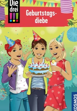 Kosmos Die drei !!! 91 Geburtstagsdiebe | Teddy Toys Kinderwelt