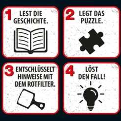 Kosmos Die drei ??? Kids - Krimipuzzle Spuk auf dem Schulfest | Teddy Toys Kinderwelt