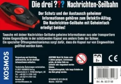 Kosmos Die drei ??? Nachrichten-Seilbahn (große Dose) | Teddy Toys Kinderwelt