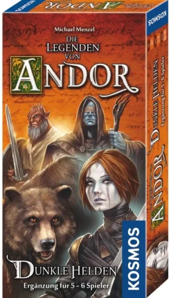 Kosmos Die Legenden von Andor - Dunkle Helden, Ergänzung für 5-6 Spieler | Teddy Toys Kinderwelt