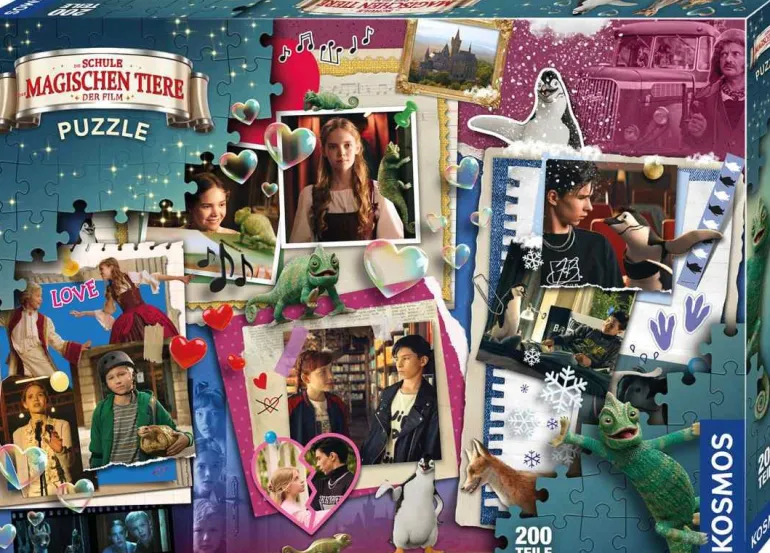 Kosmos Die Schule der Magischen Tiere - Puzzle zum Film Romance, 200 Teile | Teddy Toys Kinderwelt