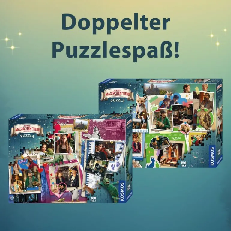 Kosmos Die Schule der Magischen Tiere - Puzzle zum Film Romance, 200 Teile | Teddy Toys Kinderwelt