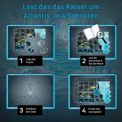 Kosmos EXIT® - Das Puzzle: Der Schlüssel von Atlantis | Teddy Toys Kinderwelt