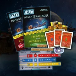 Kosmos EXIT® Das Spiel - Adventskalender: Das intergalaktische Wettrennen | Teddy Toys Kinderwelt