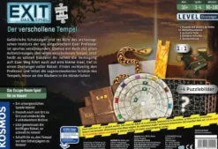 Kosmos EXIT Das Spiel + Puzzle - Der verschollene Tempel | Teddy Toys Kinderwelt