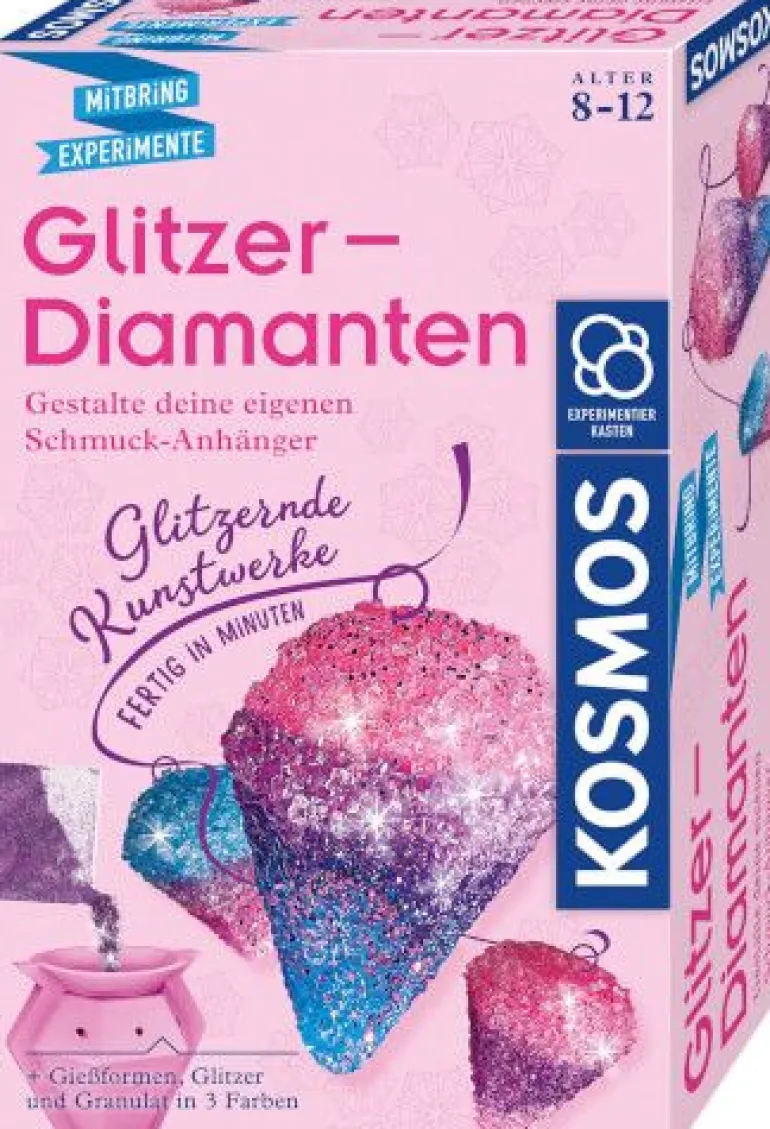 Kosmos Experimentierkasten - Glitzer-Diamanten | Teddy Toys Kinderwelt