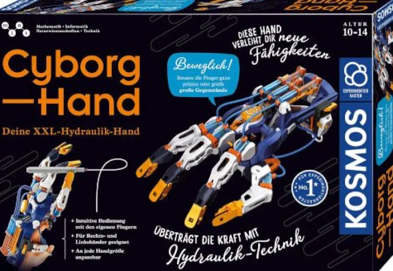 Kosmos Experimentierkasten - Cyborg-Hand | Teddy Toys Kinderwelt