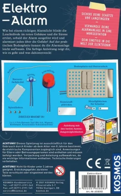 Kosmos Experimentierkasten - Elektro-Alarm | Teddy Toys Kinderwelt