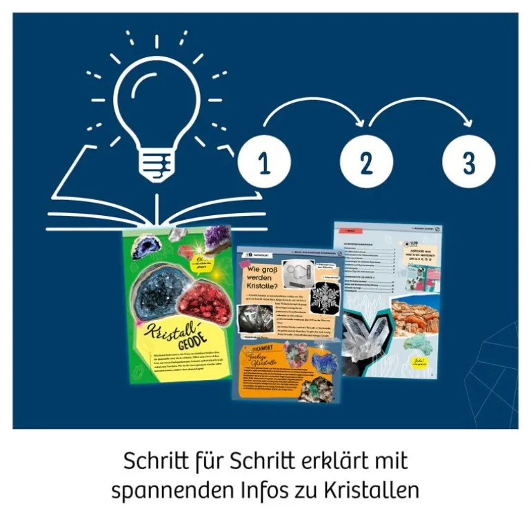 Kosmos Experimentierkasten - Kristalle züchten | Teddy Toys Kinderwelt