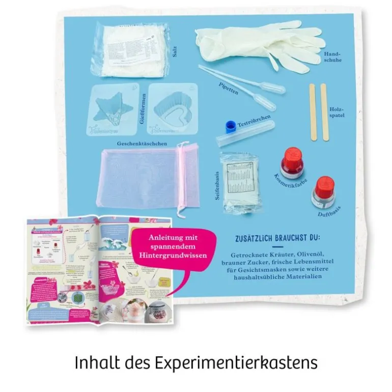 Kosmos Experimentierkasten - Kosmetik-Studio | Teddy Toys Kinderwelt