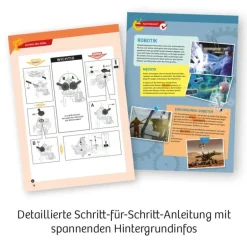 Kosmos Experimentierkasten - Roboter Arm Modellbausatz | Experimentierkästen | Experimentieren & Entdecken | Spielzeug | Teddy Toys Kinderwelt