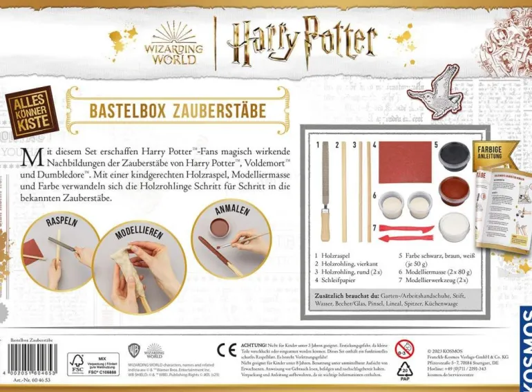 Kosmos Harry Potter - Zauberstäbe | Teddy Toys Kinderwelt