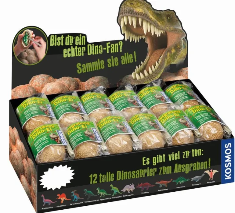 Kosmos Miniausgrabung - Dino Eier zum. Ausgraben | Teddy Toys Kinderwelt