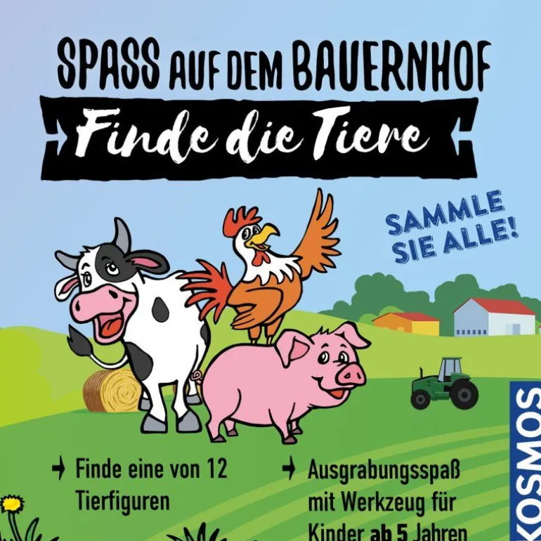 Kosmos Miniausgrabung Farmtiere | Teddy Toys Kinderwelt