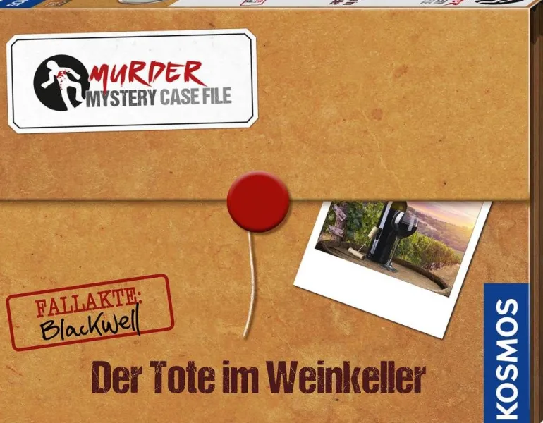 Kosmos Murder Mystery Case File Der Tote im Weinkeller | Teddy Toys Kinderwelt
