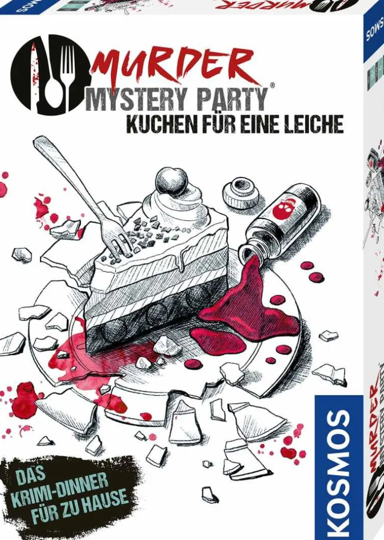 Kosmos Murder Mystery Party Kuchen für eine Leiche | Teddy Toys Kinderwelt