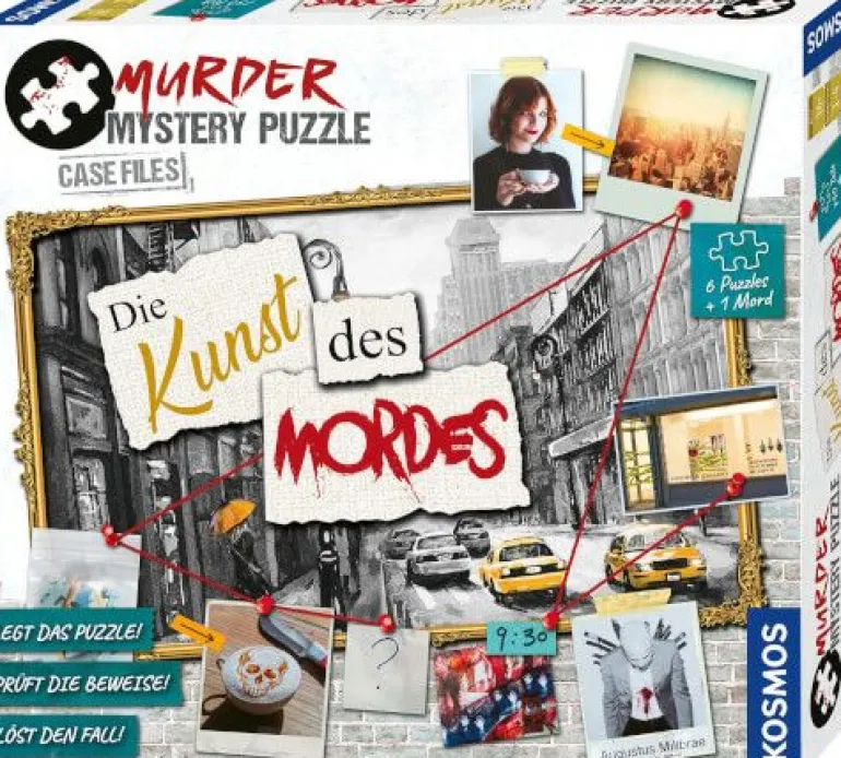 Kosmos Murder Mystery Puzzle - Die Kunst des Mordes | Teddy Toys Kinderwelt