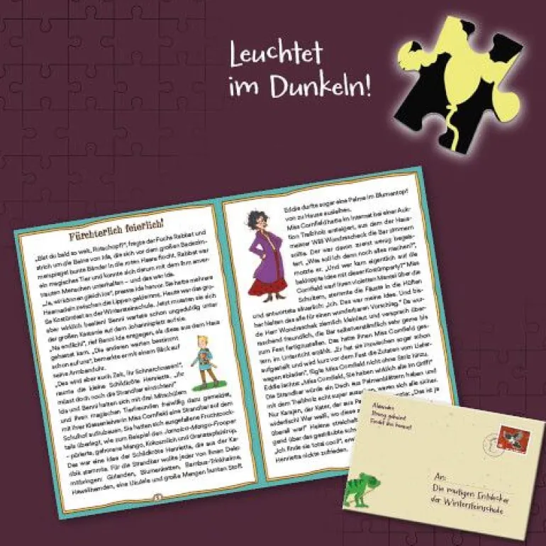 Kosmos Puzzle - Schule der magischen Tiere: Fürchterlich feierlich! | Teddy Toys Kinderwelt