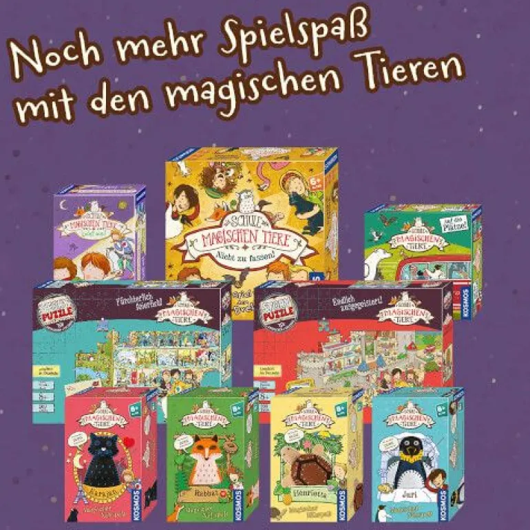 Kosmos Puzzle - Schule der magischen Tiere: Fürchterlich feierlich! | Teddy Toys Kinderwelt