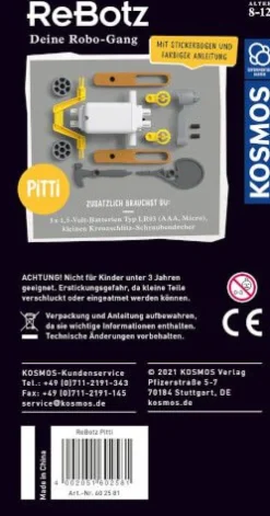 Kosmos ReBotz - Pitti der Walking-Bot | Teddy Toys Kinderwelt