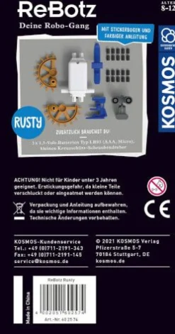 Kosmos ReBotz - Rusty der Crawling-Bot | Teddy Toys Kinderwelt