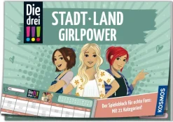 Kosmos Spielblock Stadt - Land - Die drei !!! Girlpower | Teddy Toys Kinderwelt