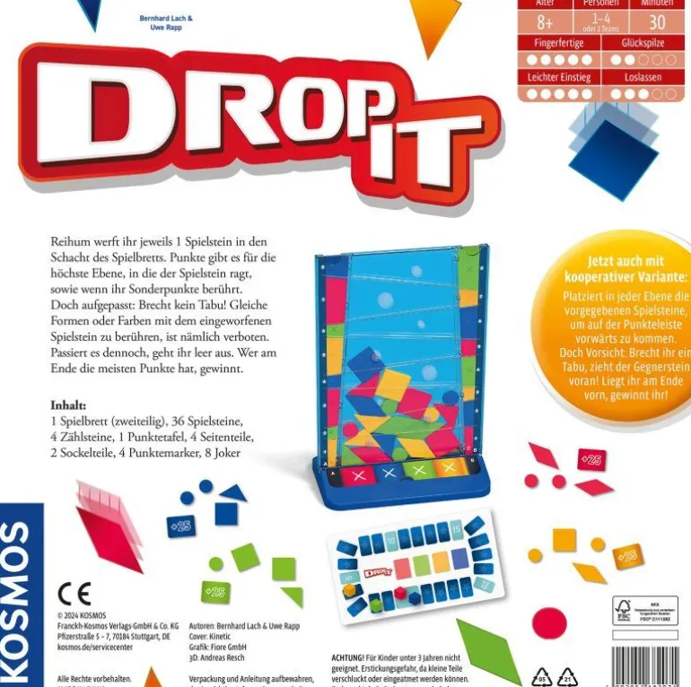 Kosmos Spiele - Drop It | Teddy Toys Kinderwelt
