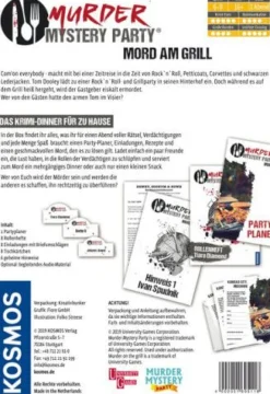 Kosmos Spiele - Murder Mystery Party: Mord am Grill | Teddy Toys Kinderwelt