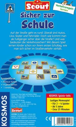 Kosmos Spiele - Scout: Sicher zur Schule | Teddy Toys Kinderwelt