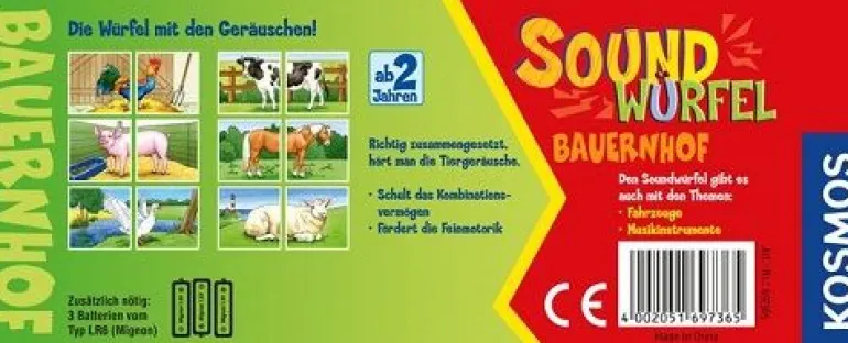 Kosmos Spiele - Soundw?rfel Bauernhof