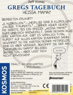 Kosmos Spiele Gregs Tagebuch - Heissa Mama!
