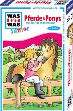 Kosmos WAS IST WAS Junior - Pferde & Ponys | Wissens- & Quizspiele | Spiele | Spielzeug | Teddy Toys Kinderwelt