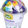 LENA® - Holzperlen Cupcake, blau | Teddy Toys Kinderwelt