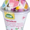LENA® - Holzperlen Cupcake, pink | Teddy Toys Kinderwelt