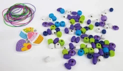 LENA® - Holzperlen Cupcake, blau | Teddy Toys Kinderwelt