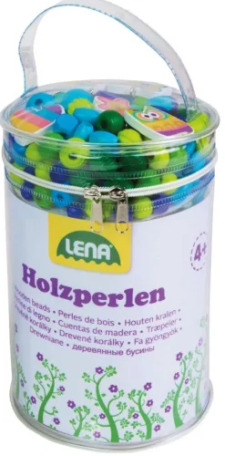 Lena® - Holzperlentasche, blau | LENA® | Marken | Teddy Toys Kinderwelt