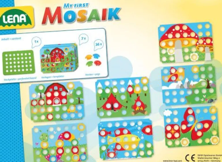 LENA® - My First Mosaik Natur | Teddy Toys Kinderwelt